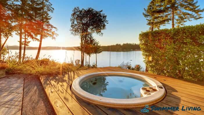 in the ground hot tub