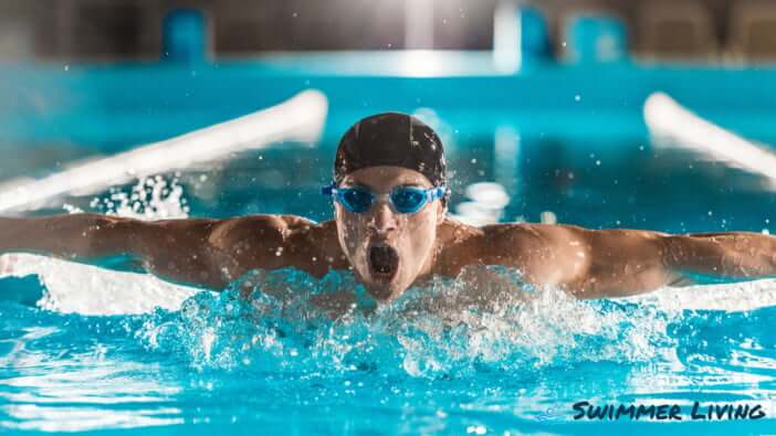 why do swimmers slap their muscles