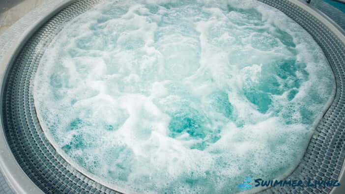 why is my hot tub foamy
